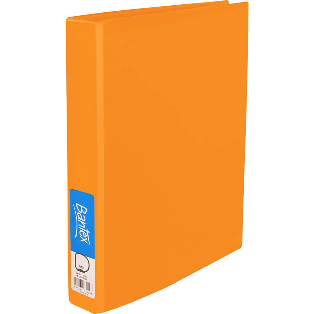 Image for BANTEX FRUITS RING BINDER PVC 3D 25MM A4 MANGO from Office National Sydney Stationery