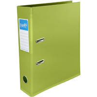 bantex lever arch file 70mm a4 olive green