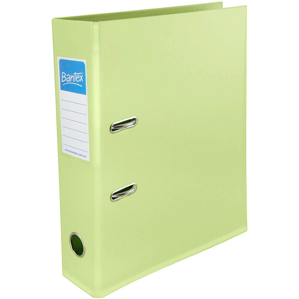 Image for BANTEX LEVER ARCH FILE 70MM A4 PISTACHIO from Discount Office National