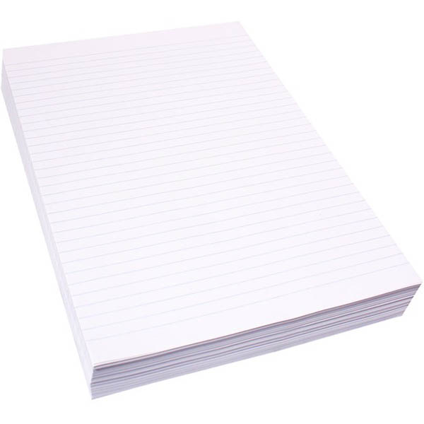Image for QUILL RULED WRITING PAPER 60GSM A4 WHITE PACK 500 from PaperChase Office National