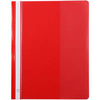bantex managers flat file a4 red