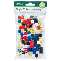 linex single cubes interlocking 100 pieces