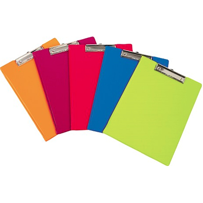 Image for BANTEX CLIPFOLDER PVC A4 ASSORTED CARTON 10 from Office National Sydney Stationery