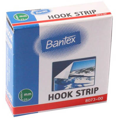 Image for BANTEX HOOK STRIP 25MM X 3.6M WHITE from Emerald Office Supplies Office National