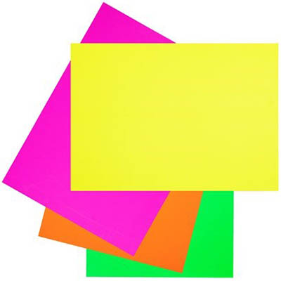 Image for QUILL COLOURED A3 COPY PAPER 80GSM FLUORO ASSORTED PACK 150 from Discount Office National