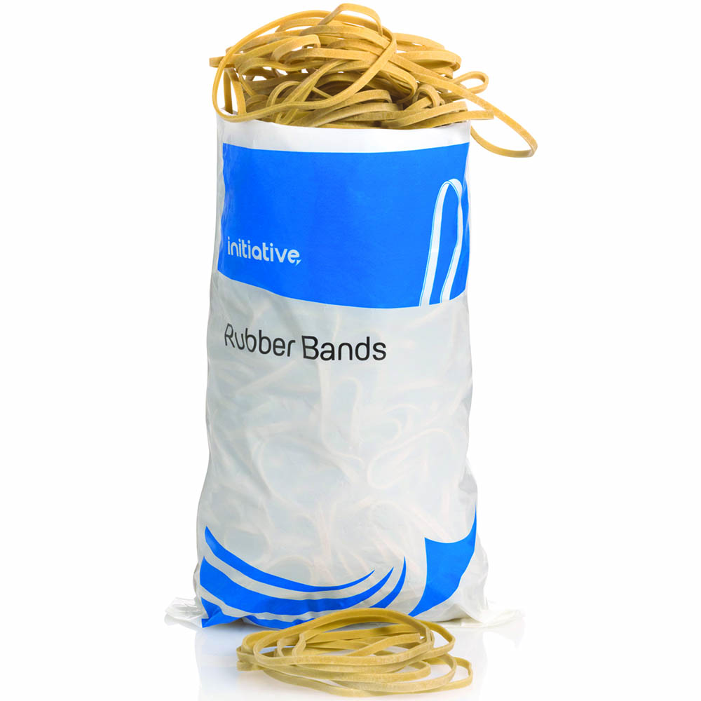 Image for INITIATIVE RUBBER BANDS SIZE 34 500G BAG from Officebarn Office National