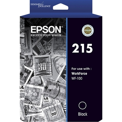 Image for EPSON 215 INK CARTRIDGE BLACK from Angletons Office National
