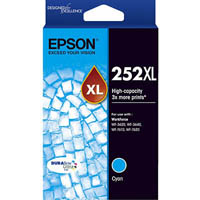 epson 252xl ink cartridge high yield cyan