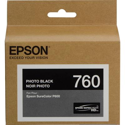 Image for EPSON 760 INK CARTRIDGE PHOTO BLACK from Mackay Business Machines (MBM) Office National