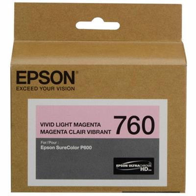 Image for EPSON 760 INK CARTRIDGE VIVID LIGHT MAGENTA from Discount Office National