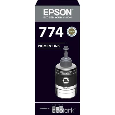 Image for EPSON T774 ECOTANK INK BOTTLE BLACK from Angletons Office National