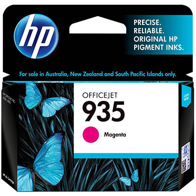 Image for HP C2P21AA 935 INK CARTRIDGE MAGENTA from Aztec Office National