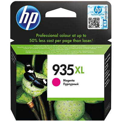 Image for HP C2P25AA 935XL INK CARTRIDGE HIGH YIELD MAGENTA from Aztec Office National