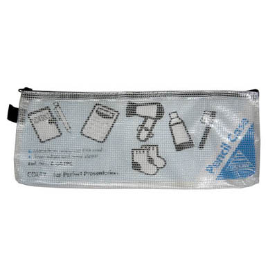 Image for COLBY HANDY POUCH PENCIL CASE ZIP CLOSURE 135 X 330MM BLACK from PaperChase Office National