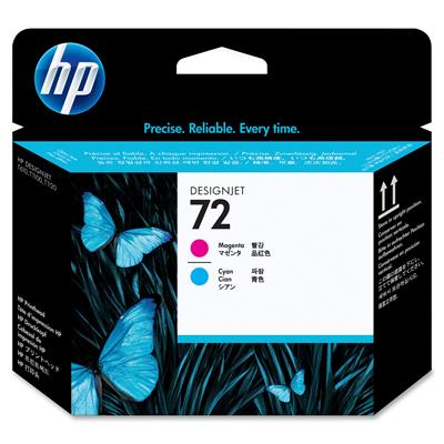 Image for HP C9383A 72 PRINT HEAD CYAN AND MAGENTA from Surry Office National