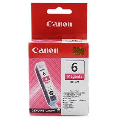 Image for CANON BCI6M INK CARTRIDGE MAGENTA from Angletons Office National