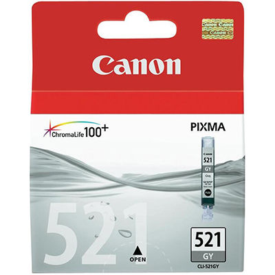 Image for CANON CLI521GY INK CARTRIDGE GREY from Office National Limestone Coast