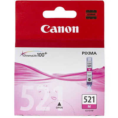 Image for CANON CLI521M INK CARTRIDGE MAGENTA from Office National Barossa