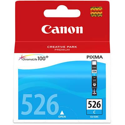 Image for CANON CLI526 INK CARTRIDGE CYAN from Coastal Office National