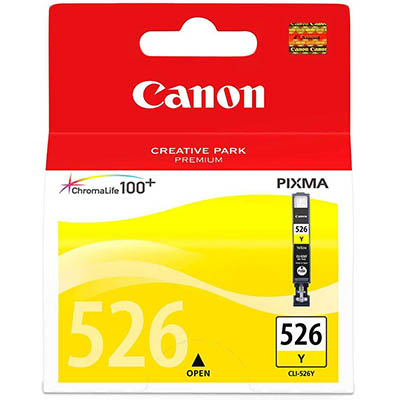 Image for CANON CLI526 INK CARTRIDGE YELLOW from Micon Office National