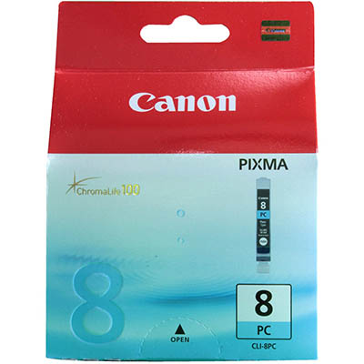 Image for CANON CLI8PC INK CARTRIDGE PHOTO CYAN from OFFICE NATIONAL CANNING VALE, JOONDALUP & OFFICE TOOLS OPD
