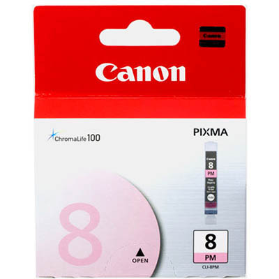 Image for CANON CLI8PM INK CARTRIDGE PHOTO MAGENTA from OFFICE NATIONAL CANNING VALE, JOONDALUP & OFFICE TOOLS OPD