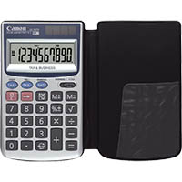 canon ls-153ts pocket calculator 10 digit grey/black
