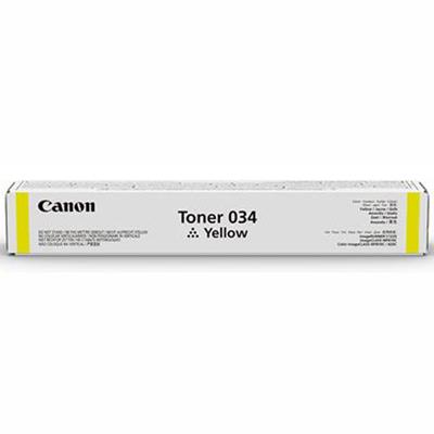Image for CANON CART034 TONER CARTRIDGE YELLOW from OFFICE NATIONAL CANNING VALE
