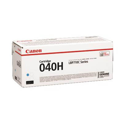 Image for CANON CART040 TONER CARTRIDGE HIGH YIELD CYAN from Office National