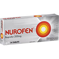 nurofen tablets 200mg pack 24