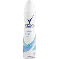 rexona women anti-perspirant aerosol deodorant spray shower fresh 250ml