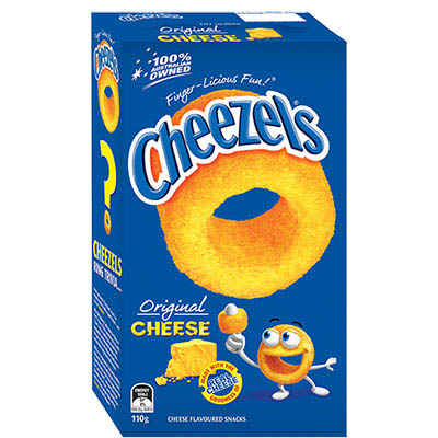 Image for CHEEZELS ORIGINAL CHEESE BOX 125G from Aztec Office National Melbourne