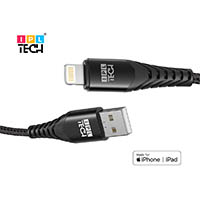 ipl tech usb-a to lightning cable 1.2m black