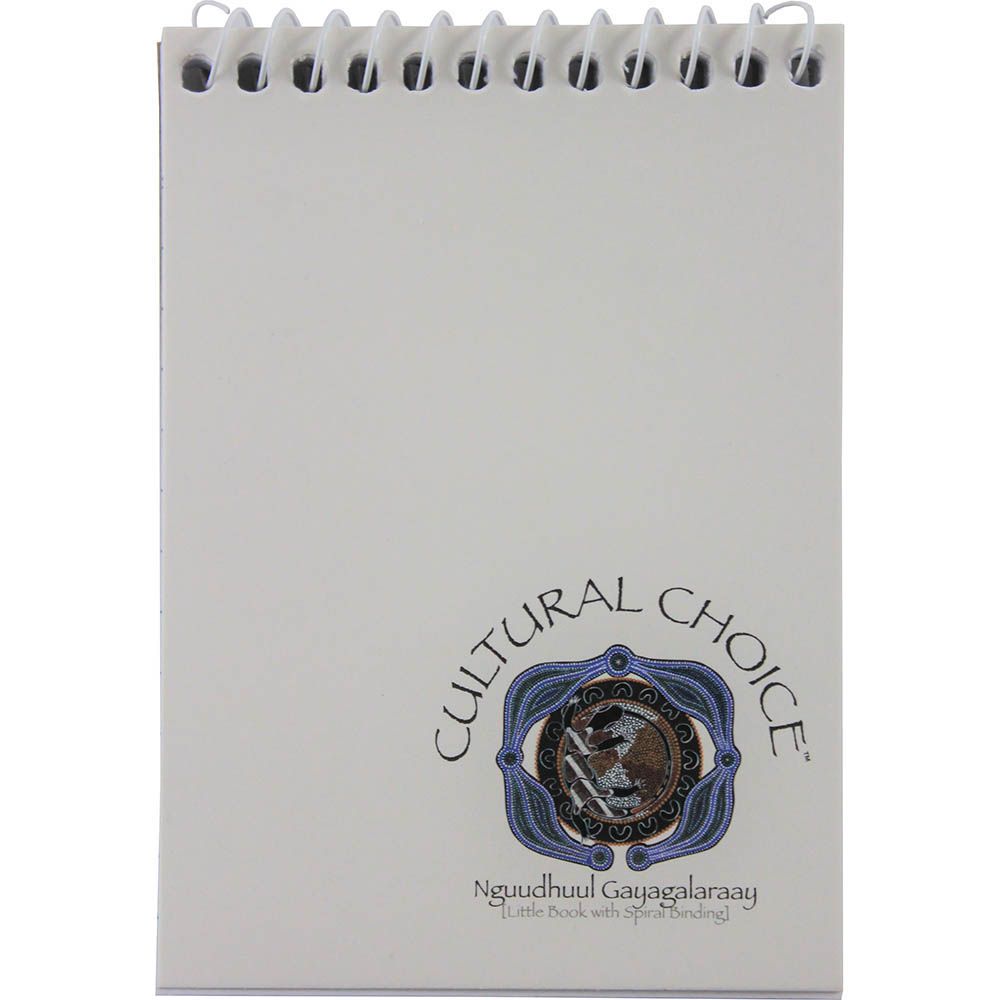 Image for CULTURAL CHOICE NOTEBOOK SPIRAL BOUND 96 PAGE POCKET SIZE WHITE from Office National Sydney Stationery
