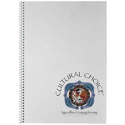 Image for CULTURAL CHOICE NOTEBOOK SPIRAL BOUND 120 PAGE A4 WHITE from Office National Sydney Stationery