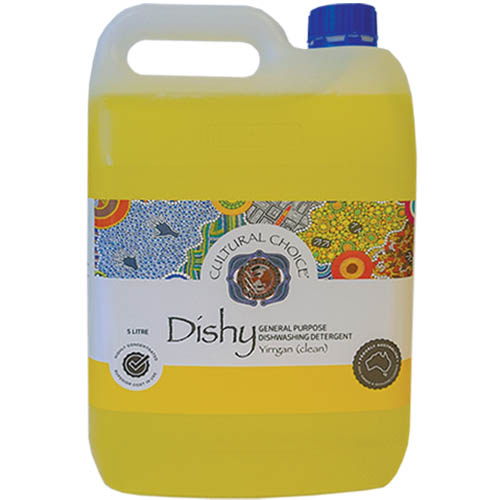 Image for CULTURAL CHOICE DISHY HAND DISHWASHING DETERGENT 5 LITRE from Office National Barossa