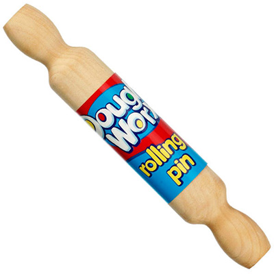 Image for COLORIFIC WOODEN ROLLING PIN 240MM from Surry Office National