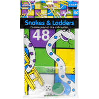 colorific giant snakes and ladders game
