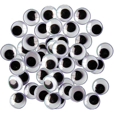 Image for COLORIFIC ROUND MOVING EYES 10MM PACK 100 from OFFICE NATIONAL CANNING VALE