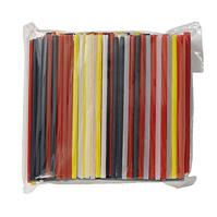 colorific straws 210mm assorted pack 250
