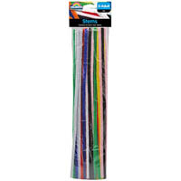 colorific pipe cleaners 300mm assorted pack 25