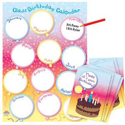 Image for COLORIFIC CARDS AND BIRTHDAY CALENDAR PACK from OFFICE NATIONAL CANNING VALE