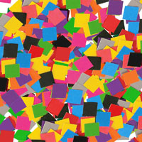 colorific mosaic cardboard squares pack of 10000