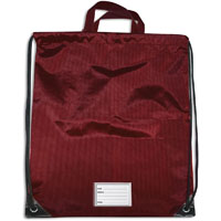 colorific multi-purpose bag dark red