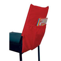 educational colours chair bag red