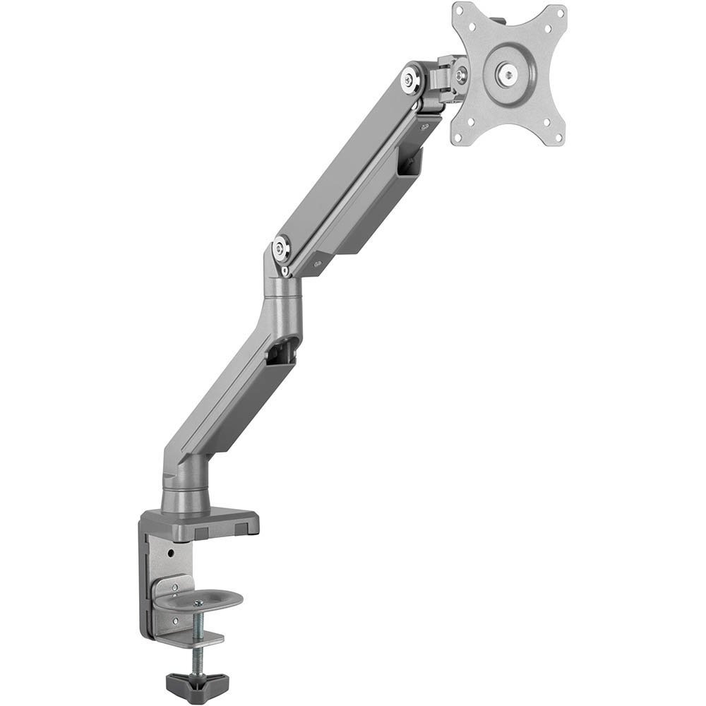 Image for ERGOVIDA SINGLE MONITOR ARM MECHANICAL SPRING METALLIC GREY from PaperChase Office National