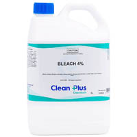 clean plus bleach 4% 5 litre carton 3