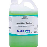 clean plus instant hand sanitiser 5 litre