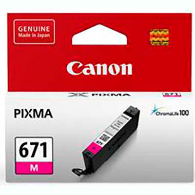 Image for CANON CLI671 INK CARTRIDGE MAGENTA from Complete Stationery Office National (Devonport & Burnie)