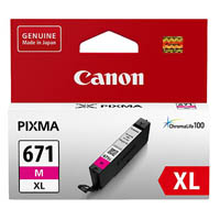 canon cli671xl ink cartridge high yield magenta